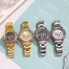 Luksus Quartz-klokke - med diamanter