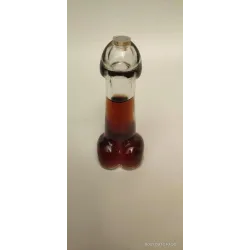 Glasskaraffel - for vin / cocktail / vann - penisform