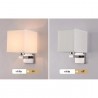 LED wall light - modern textile lamp - E27 - 5WWall lights