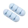 Silicone cable organizer - 3-row - 2 piecesAdhesives & Tapes