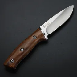 Tactical / hunting knife - wooden handleKnives & Multitools