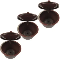 Refillable / reusable coffee capsules - for Dolce Gusto - 3 piecesCoffee filters