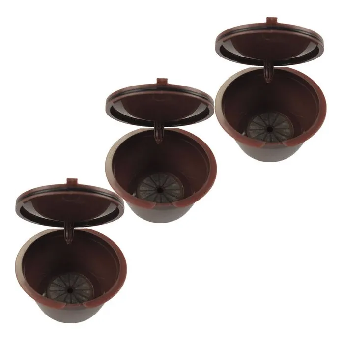 Refillable / reusable coffee capsules - for Dolce Gusto - 3 piecesCoffee filters