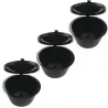 Refillable / reusable coffee capsules - for Dolce Gusto - 3 piecesCoffee filters