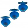 Refillable / reusable coffee capsules - for Dolce Gusto - 3 piecesCoffee filters