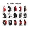 Gjenfyllbare / gjenbrukbare kaffekapsler - for Dolce Gusto - 3 stk