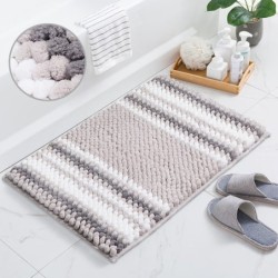 Soft striped floor mat - non-slipCarpets