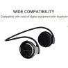 Trådløse Bluetooth-øretelefoner - headset med mikrofon