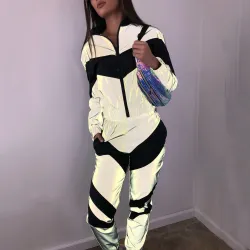 Reflekterende treningsdress - 2 stk sett