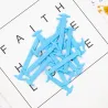 Elastic silicone shoelaces - no tie - 12 piecesShoes