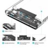 ORICO - 2.5inch - transparent HDD case - with cable - SATA to USB3.0HDD case