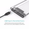 ORICO - 2.5inch - transparent HDD case - with cable - SATA to USB3.0HDD case