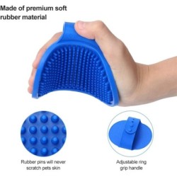 Dogs / cats grooming brush - rubber comb - adjustable ring handleCare