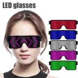 LED glasses - Battery / USB poweredParty