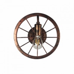 Vintage industrial wheel - wall lampWall lights