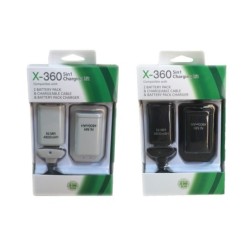 Xbox 360 - 4800mah battery - charging dock - cableControllers