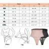 Slanketruse med høy midje - thongs type