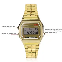 Retro electronic watch - waterproof - unisexWatches