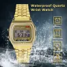 Retro electronic watch - waterproof - unisexWatches