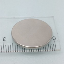 N52 - neodymium magnet - strong round disc - 25mm * 2mm - 10 piecesN52