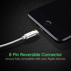 Ugreen - 24A MFi - USB til lyn - datakabel - hurtiglader