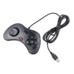 USB wired gamepad - 6 buttons controller - for Sega MD2 / GenesisOthers