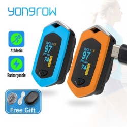 Yongrow - medical digital fingertip oximeter - pulse / blood oxygen / saturation meter - SPO2 PR monitorBlood pressure meters