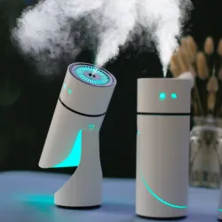 Ultralyd luftfukter - justerbar - USB - LED - 260ml