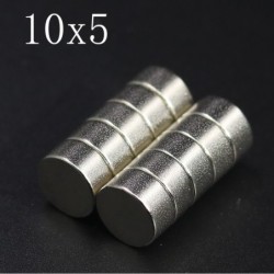 N35 - neodymium magnet - strong round disc - 10mm * 5mmN35