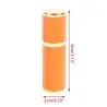 Parfymeflaske i skinn - tom metallbeholder - 5ml