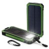 Solar power bank - battery charger - dual USB - waterproof - 20000mAhPower Banks