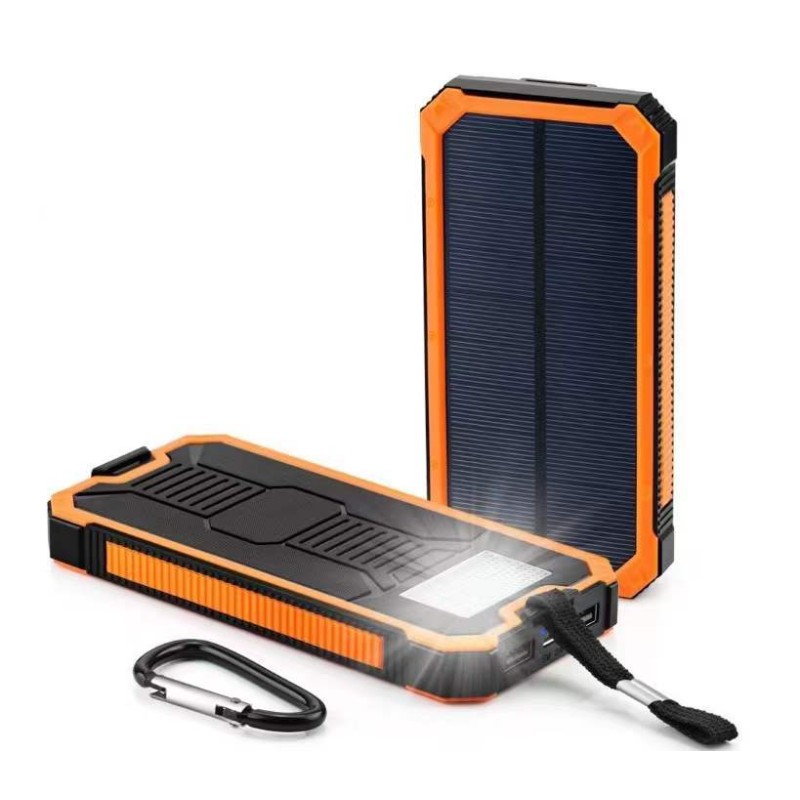 Solar power bank - battery charger - dual USB - waterproof - 20000mAhPower Banks