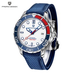 PAGANI DESIGN - fashion automatic watch - nylon strap - whiteWatches