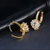 Luxurious earrings with crystalsEarrings