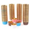 Cupcakes wrappers - baking molds - aluminum foil - 50 piecesBakeware