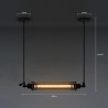 Industrial style - vintage iron ceiling lampCeiling lights