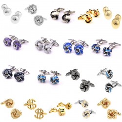 Fashionable cufflinks - knot designCufflinks