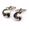 Fashionable cufflinks - knot designCufflinks