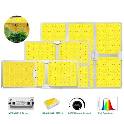BEYLSION - LED-plantevekstlampe - fullt spekter - med kjede - vanntett