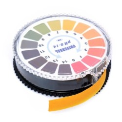 PH test strips - alkaline / acid indicator - paper roll - 0-14 PHWater filters