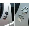 3D animal foot print - car stickerStickers