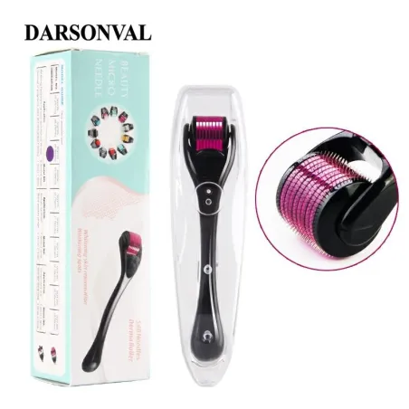 Derma roller - micro needling - titan nål - for ansikt/hals