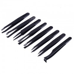 Anti-static tweezers - for iPhone - Tablets - PCB repair - ESD - 8 piecesTweezers