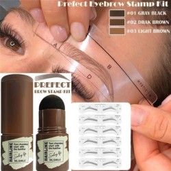 Colored eyebrow stamp - with stencils - professional shaping kitEyes