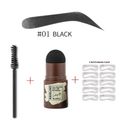 Colored eyebrow stamp - with stencils - professional shaping kitEyes