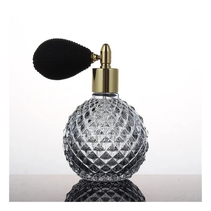 Glass perfume container - with pump atomiserPerfumes