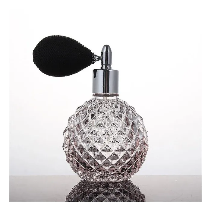 Glass perfume container - with pump atomiserPerfumes
