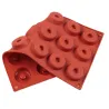 Silikon smultringform - non-stick stekebrett - 18 hull