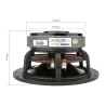 6,5 tommer - 100W - 4 Ohm - 8 Ohm - HiFi - basshøyttaler - basshøyttaler - aluminiumkeramikk