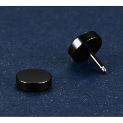 Round dumbbell - stainless steel earringsEarrings